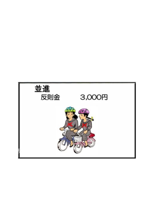 反則金自転車のサムネイル